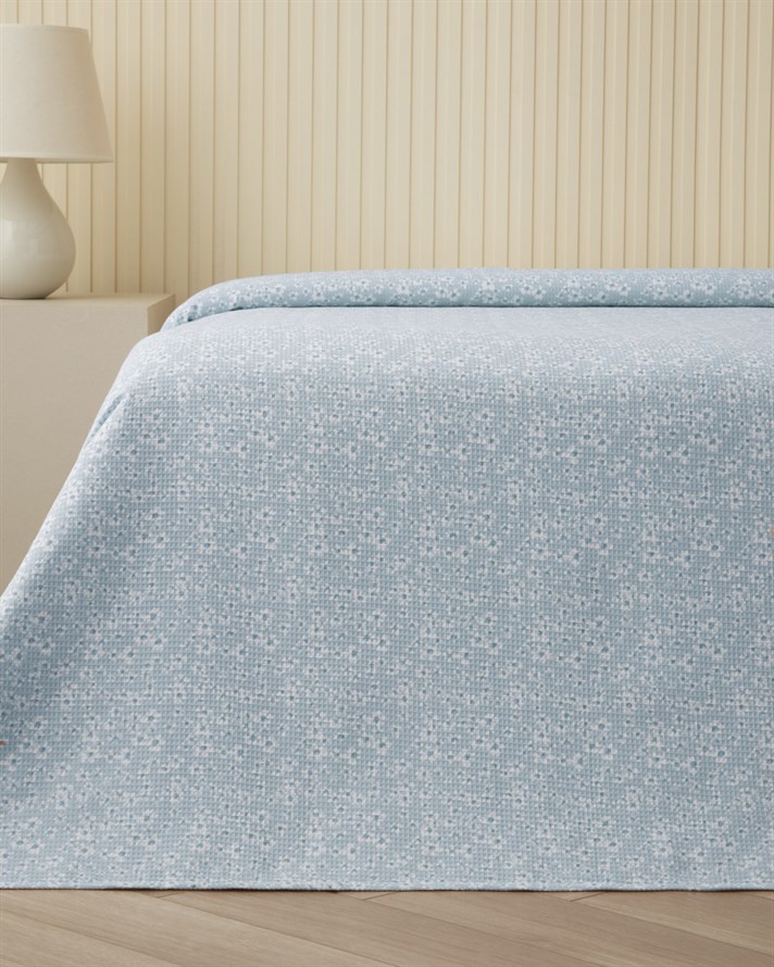 Dulcie Tek Kişilik Pike 150x220 cm Mavi