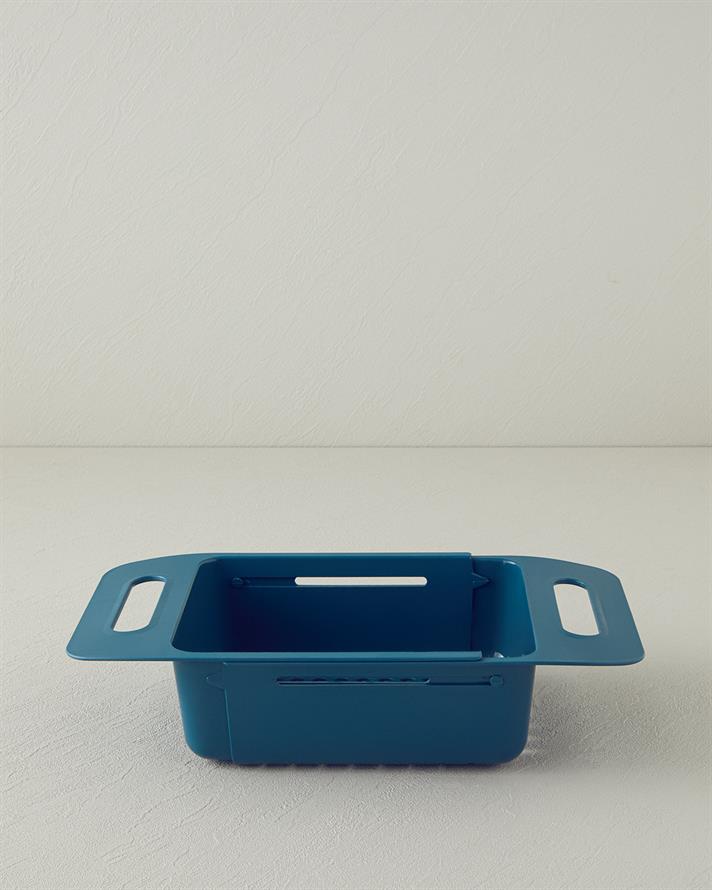 Düz Plastik Süzgeç Mavi