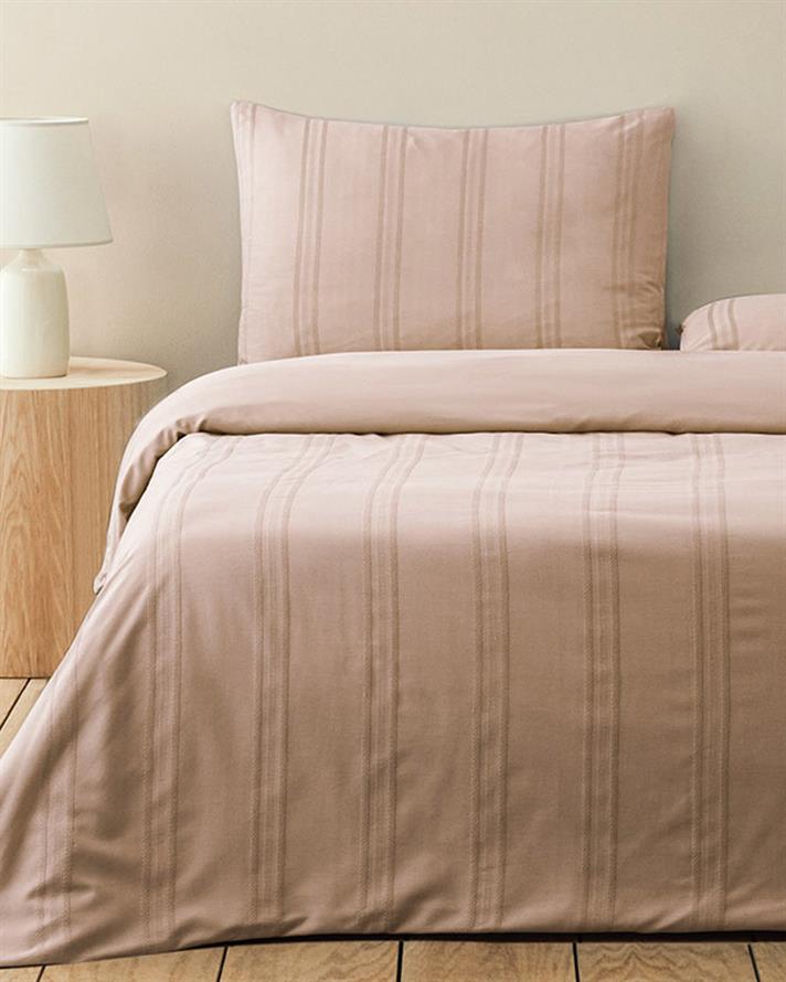 Fancy Premium Soft Cotton Çift Kişilik Nevresim Takımı Gül Kurusu