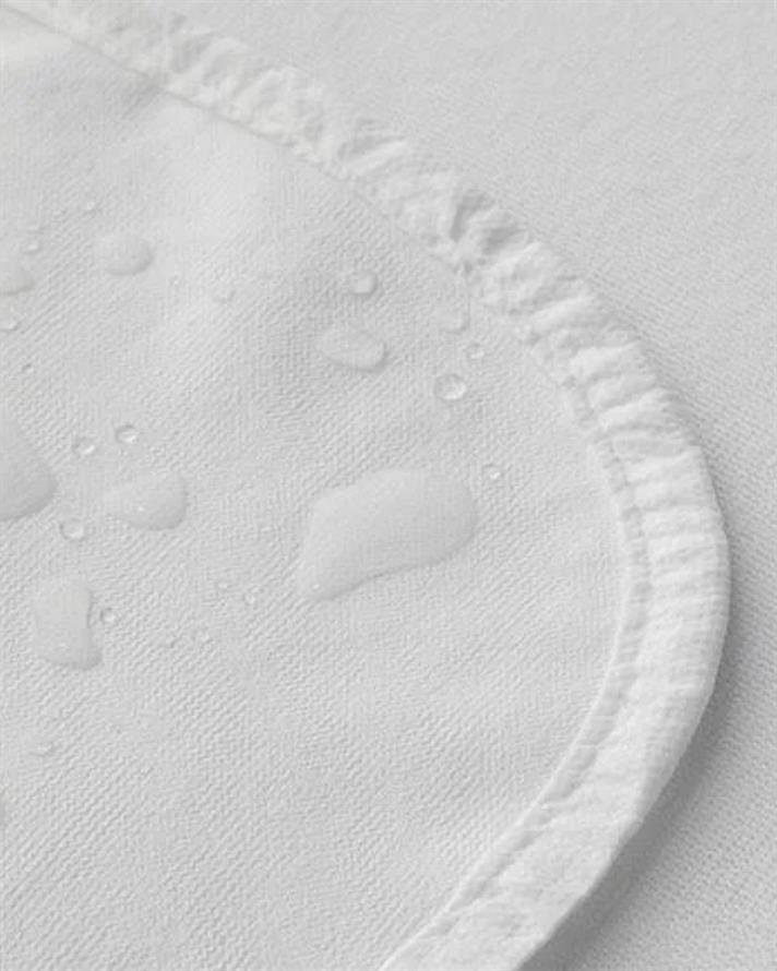 Fresh Touch Sıvı Geçirmez Çift Kişilik Yatak Koruyucu Alez Beyaz
