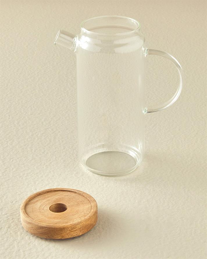 Garcia Borosilikat Yağdanlik 800 ml Şeffaf