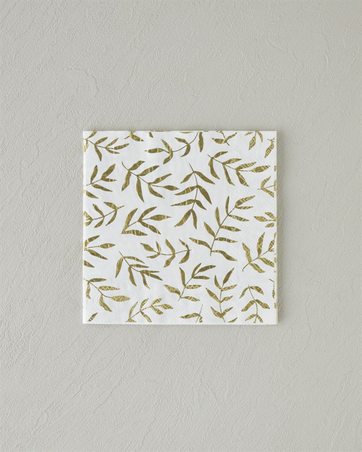 Glimmerelle 20li Kağıt Peçete 33x33 cm Gold