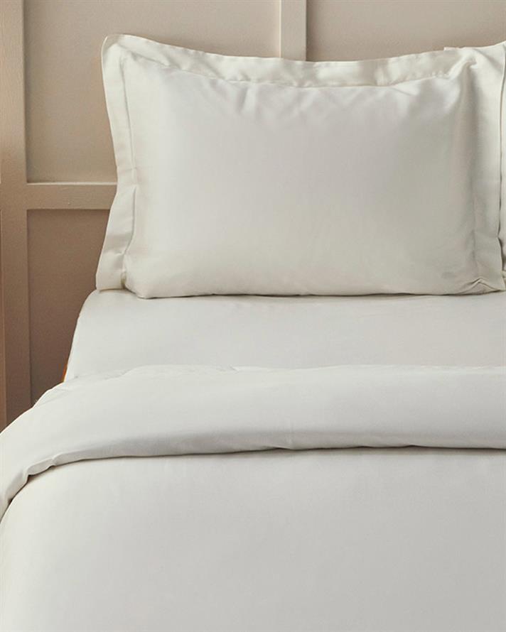 Glorious İpek King Size Nevresim Takımı Beyaz