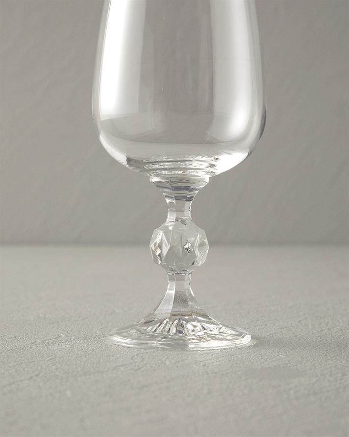 Glossy Kristal 3lü Bardak 230 ml Şeffaf