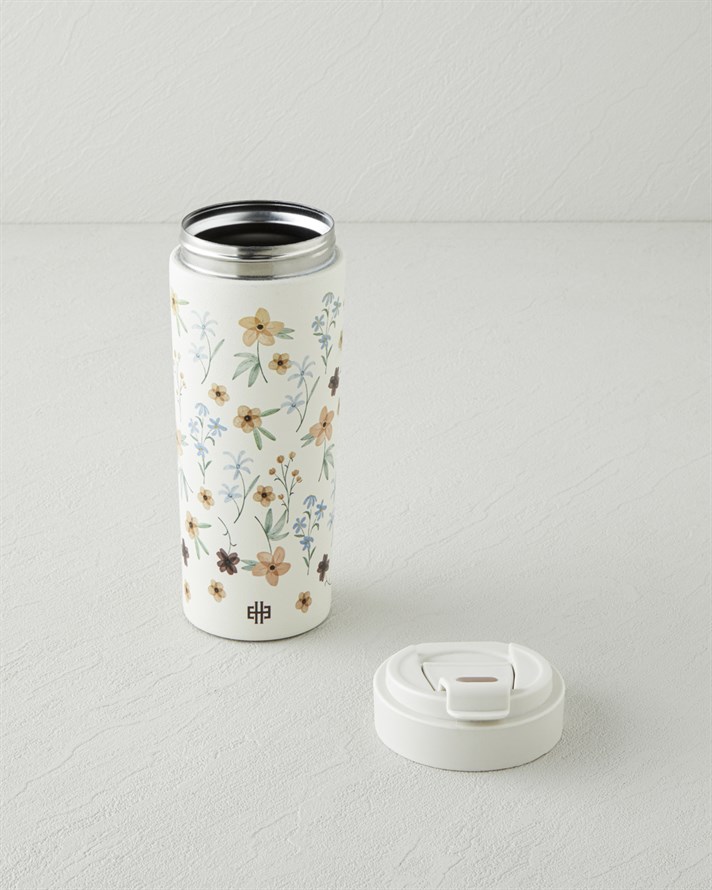 Good Mood Florinox Çelik Termos 500 ml Krem