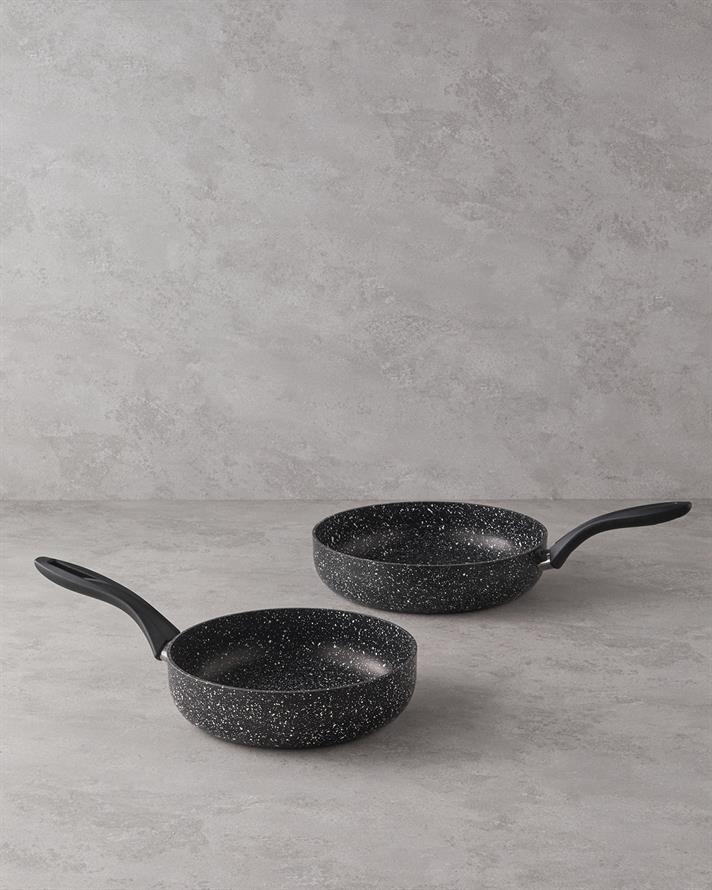Granada 2 Parça Tava Seti 24-28 cm Siyah