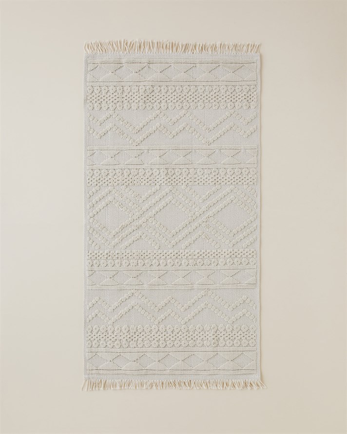 Granada Bukle Kilim 80x150 cm Bej