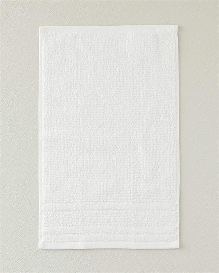 Highlight Pamuklu Simli El Havlusu 30x45 cm Ekru