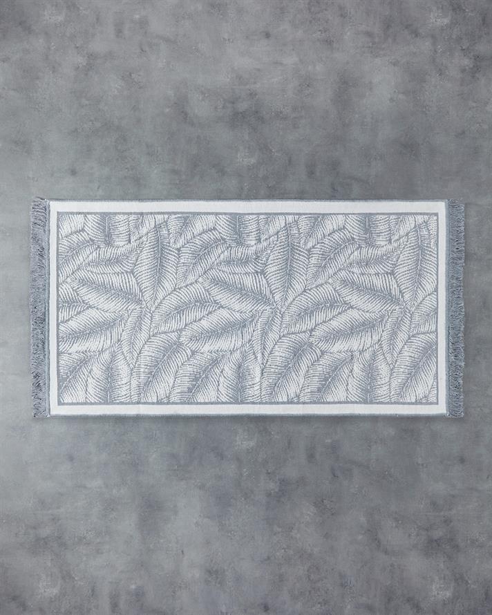 Leaves Dokuma Kilim Gri