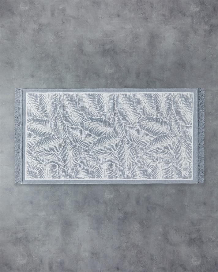 Leaves Dokuma Kilim Gri