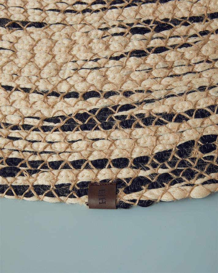 Lois Jüt Dekoratif Jüt Kilim Multicolor