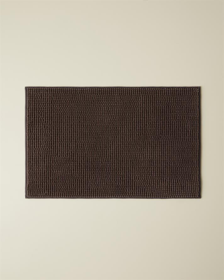 Macaroni Kaydırmaz Taban Banyo Paspası 50x80 cm Kahverengi