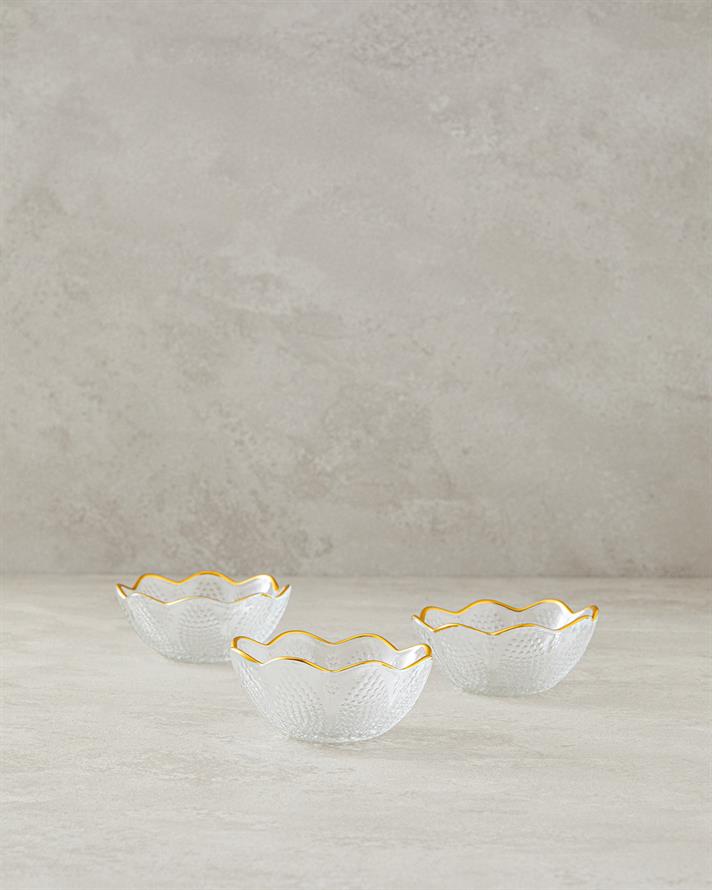 Marigold Exclusive Cam 3lü Çerezlik Gold