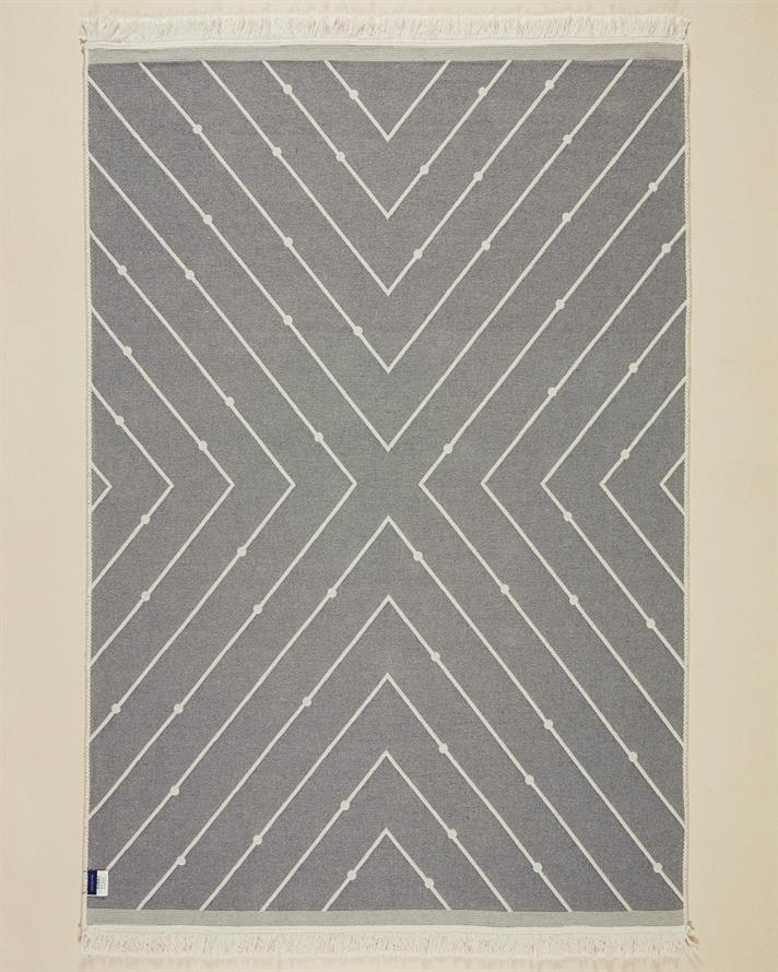 Mirage Dokuma Kilim Gri
