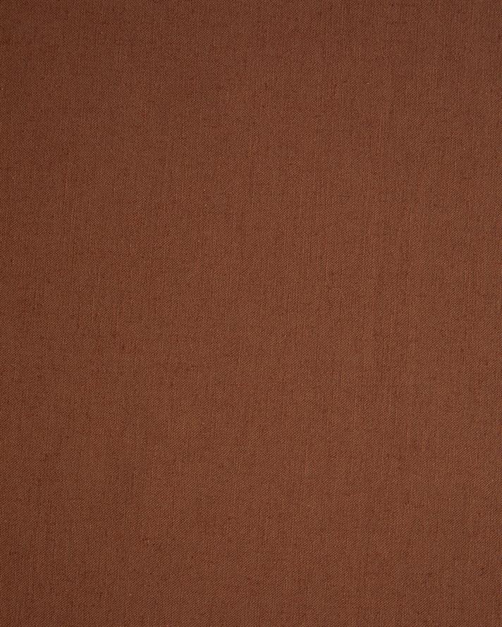Modern Keten Pamuk Masa Örtüsü 150x220 cm Terracotta