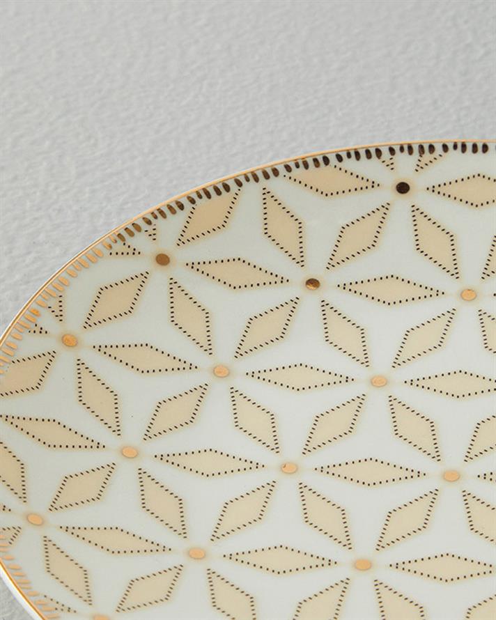 Modern Sense Bone Porselen Pasta Tabağı 20 cm Beyaz
