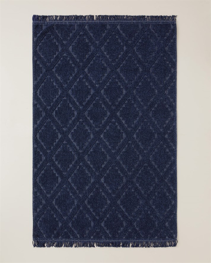 Murano Bukle Kilim 120x180 cm Lacivert
