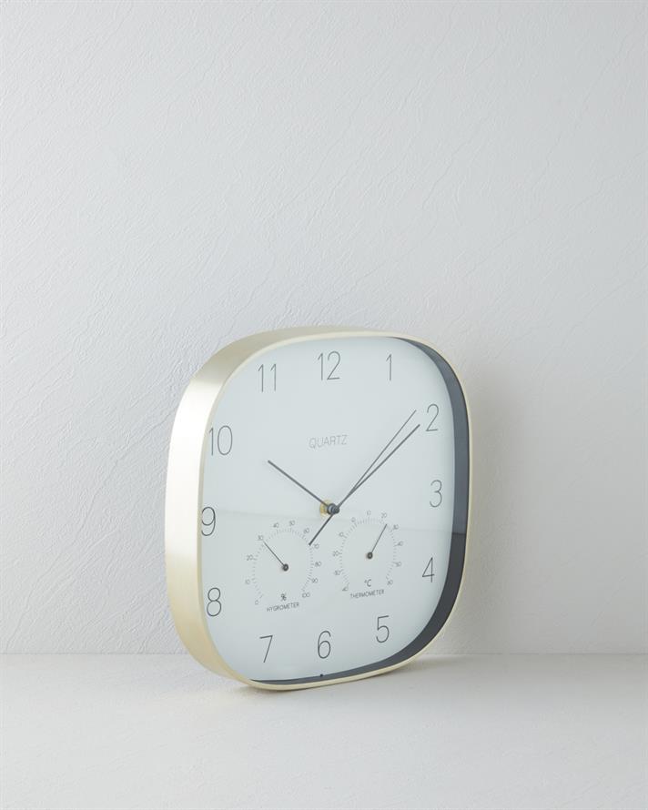 Nador Duvar Saati 29 cm Gold