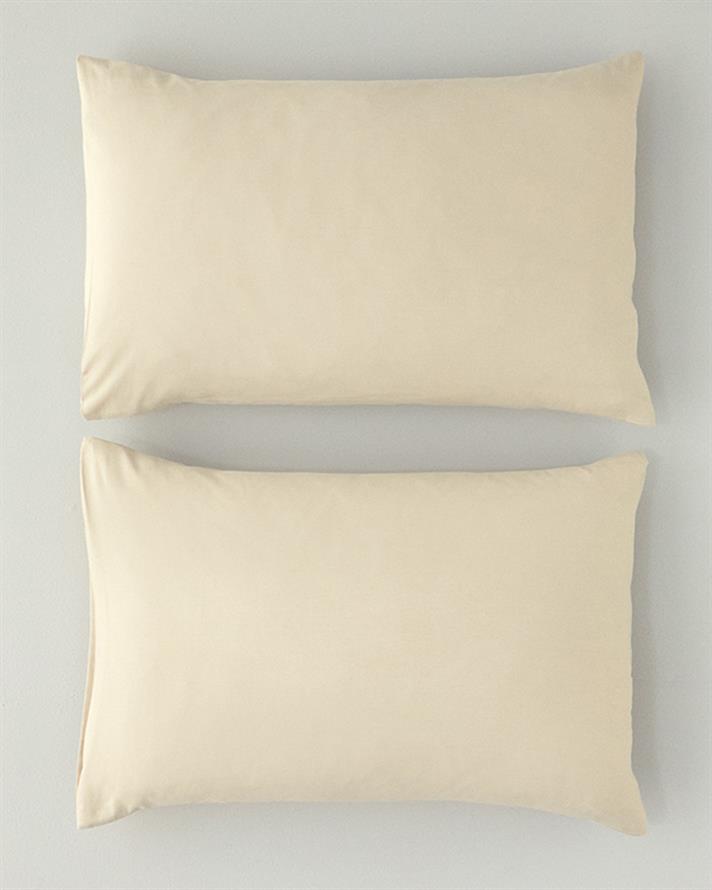 Novella Premium Soft Cotton 2li Yastık Kılıfı Bej