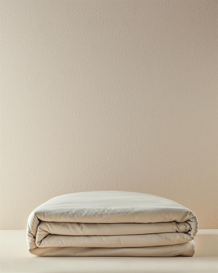 Novella Premium Soft Cotton Çift Kişilik Nevresim Bej
