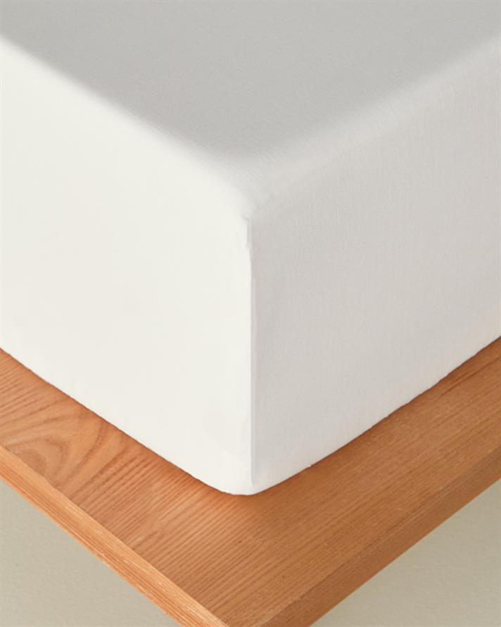Novella Premium Soft Cotton Tek Kişilik Lastikli Çarşaf Beyaz