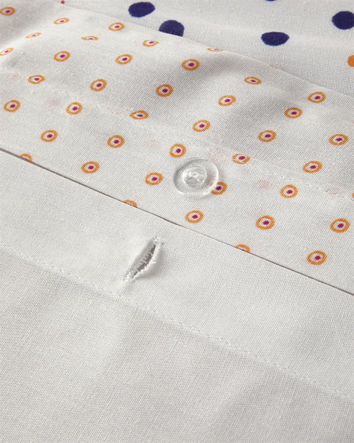 Palmy Patchwork Tek Kişilik Nevresim Seti Turuncu – Bej