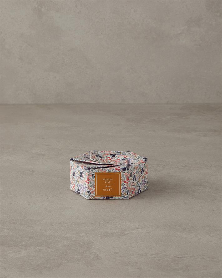 Poetic Lily Katı Sabun 100 gr Şeffaf