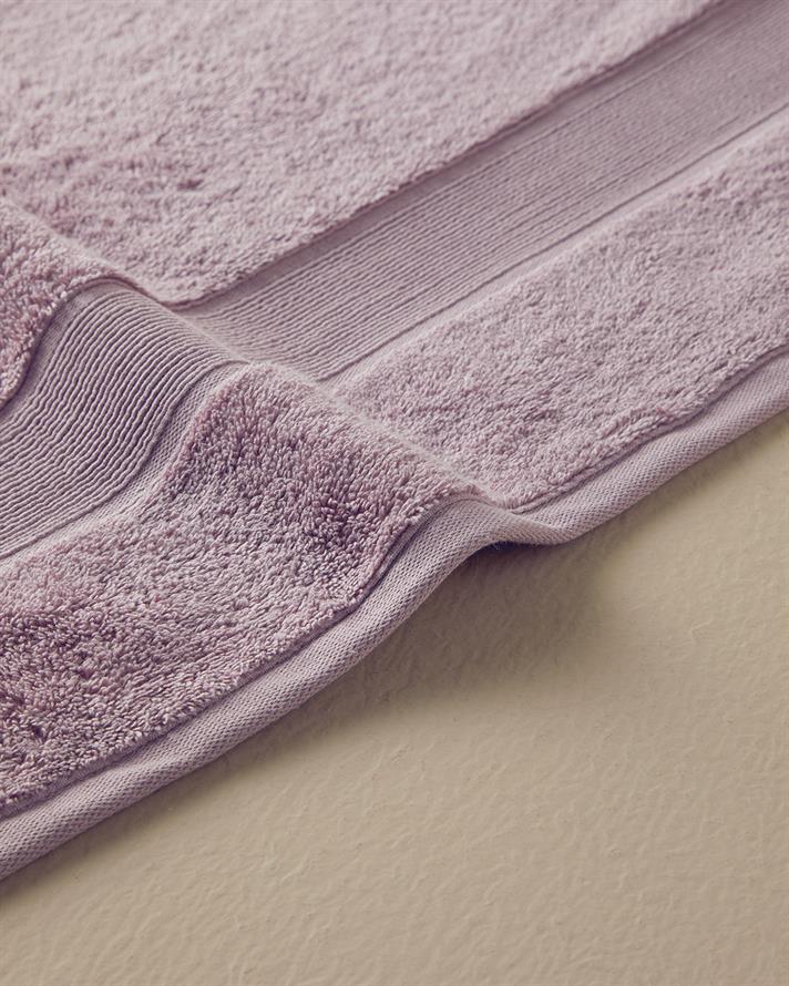 Poffy Soft-Premium Pamuklu Banyo Havlusu 70x140 cm Lila