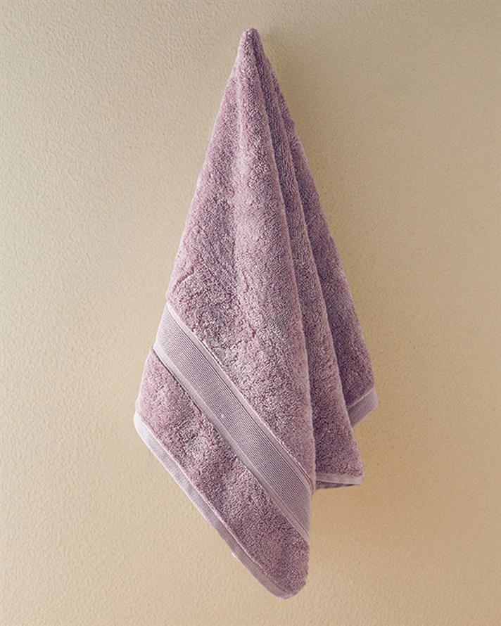 Poffy Soft-Premium Pamuklu Yüz Havlusu 50x80 cm Lila