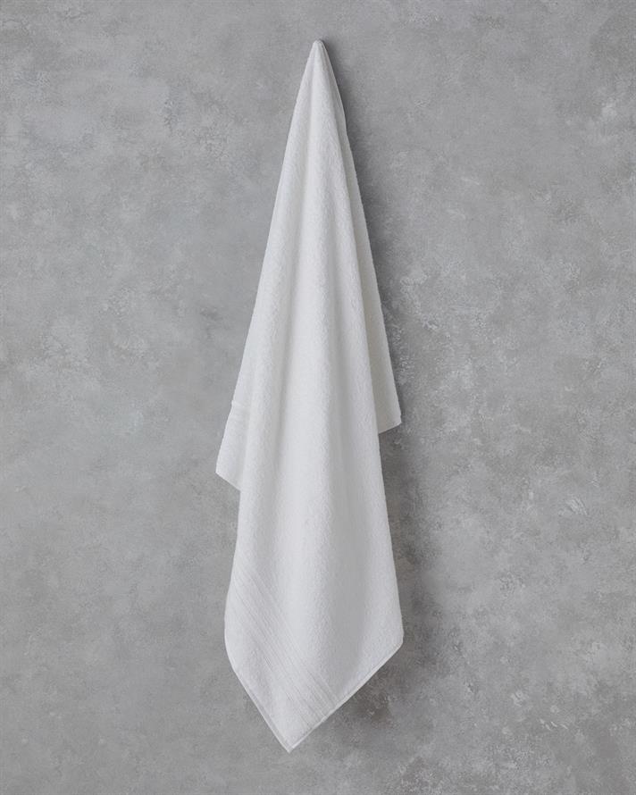 Pure Basic %100 Pamuk Banyo Havlusu 70x140 cm Beyaz