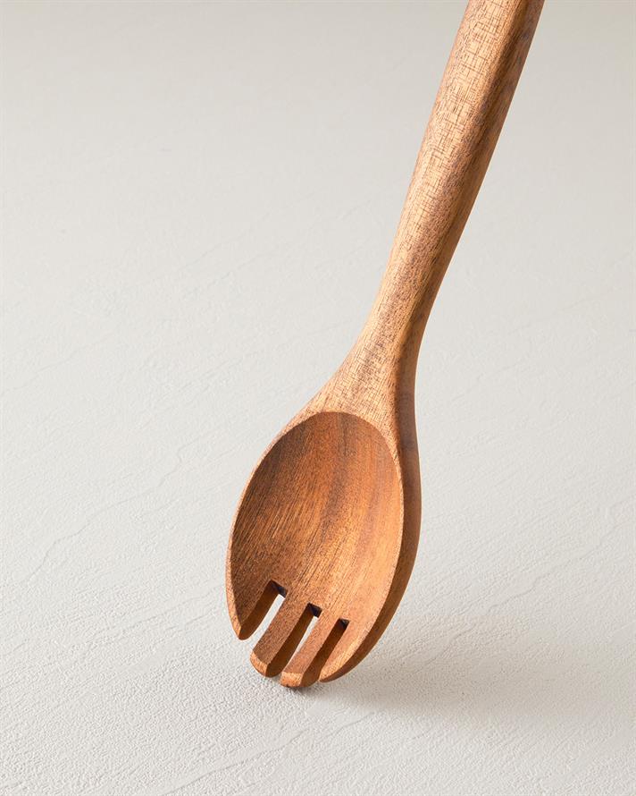 Pure Wooden Iroco 2li Servis Gereci Kahve