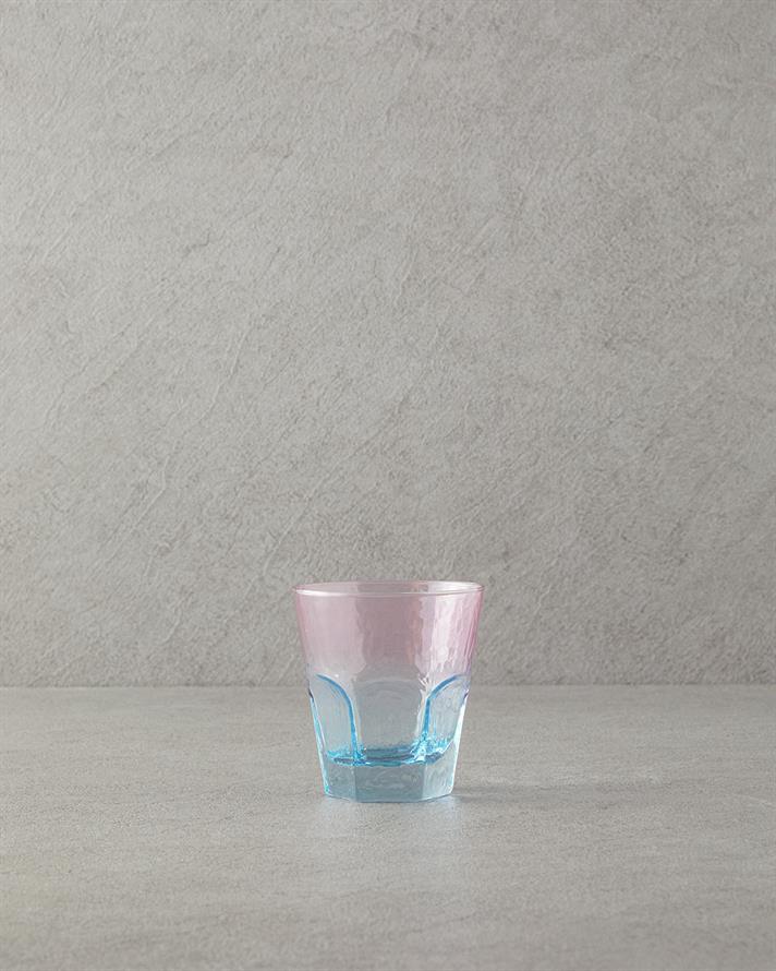 Ramona Cam 3lü Bardak Pembe - Mavi
