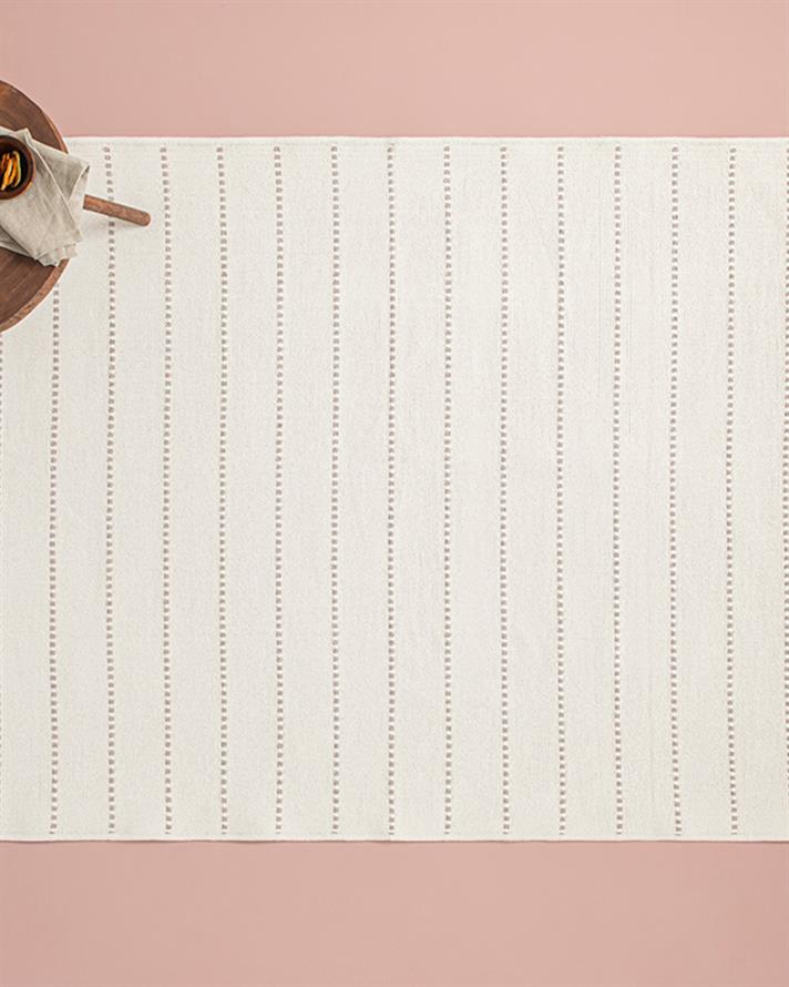 Royal Stripes Dokuma Kilim Krem - Bej