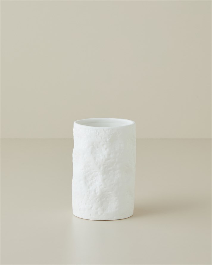 Siana Stoneware 3lü Banyo Seti Beyaz