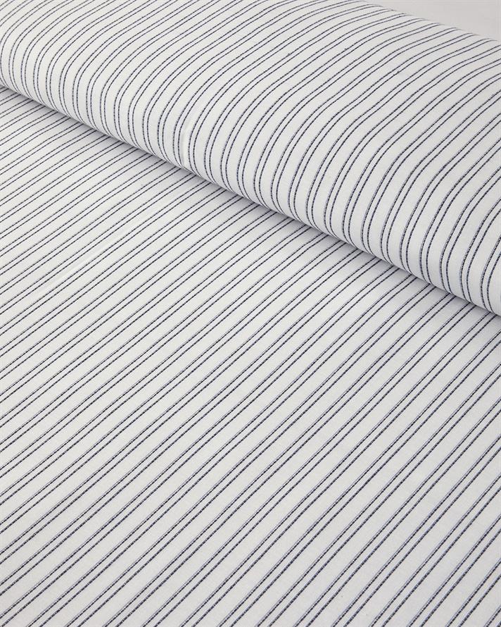 Stitch Line İpliği Boyalı Çift Kişilik Nevresim Takımı Lacivert