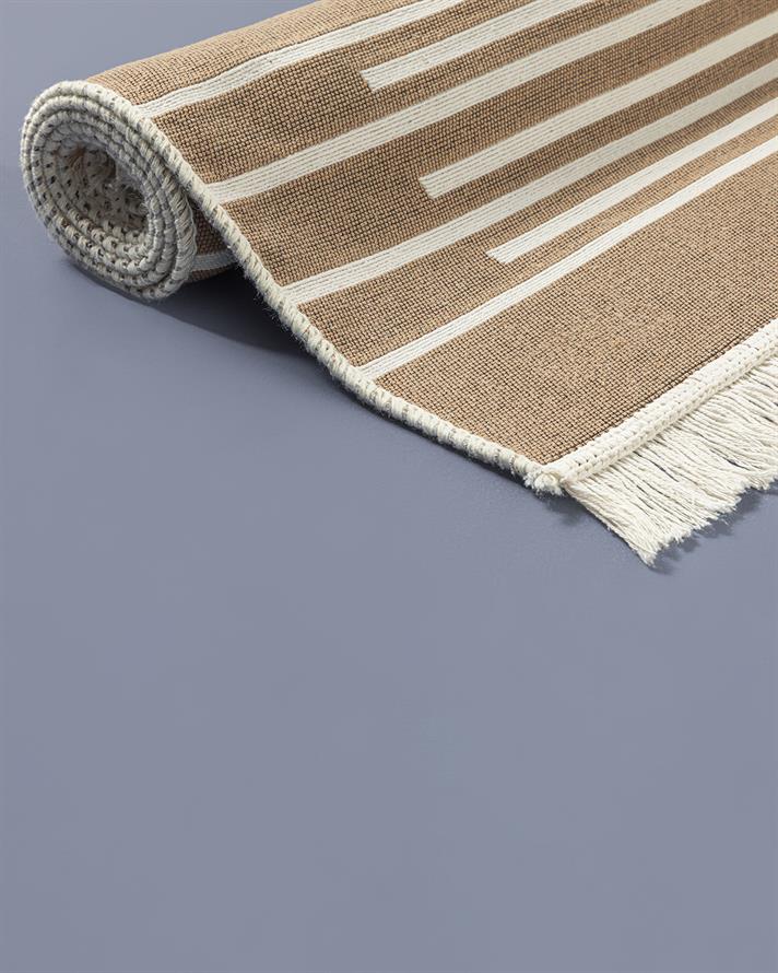 Trendy Puedo Dokuma Kilim Krem - Bej