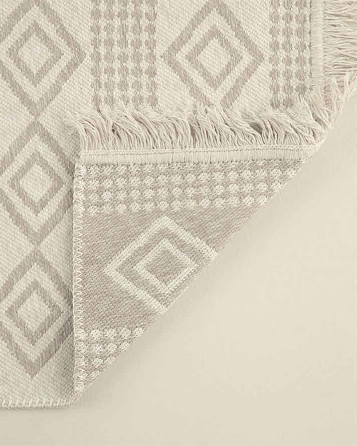 Vortex Dokuma Kilim Bej