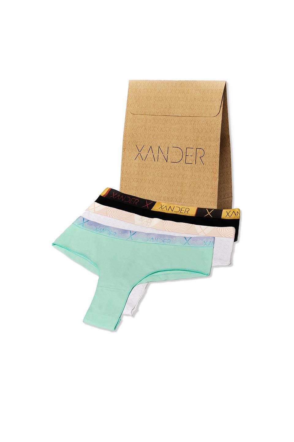 3'lü Kadın Kadın Yüksek Bel Hipster Külot - Xpack 3