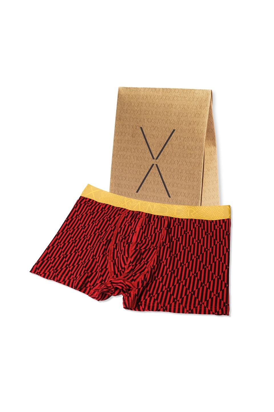 Desenli Erkek Boxer - Labyrinth