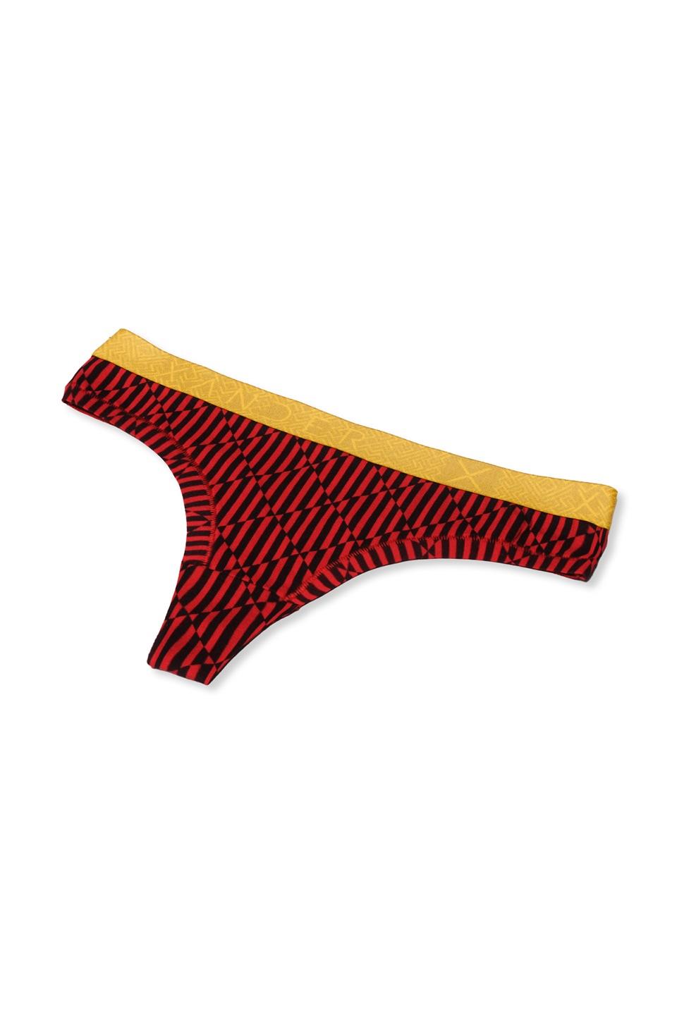 Desenli Kadın Tanga Külot  - Labyrinth