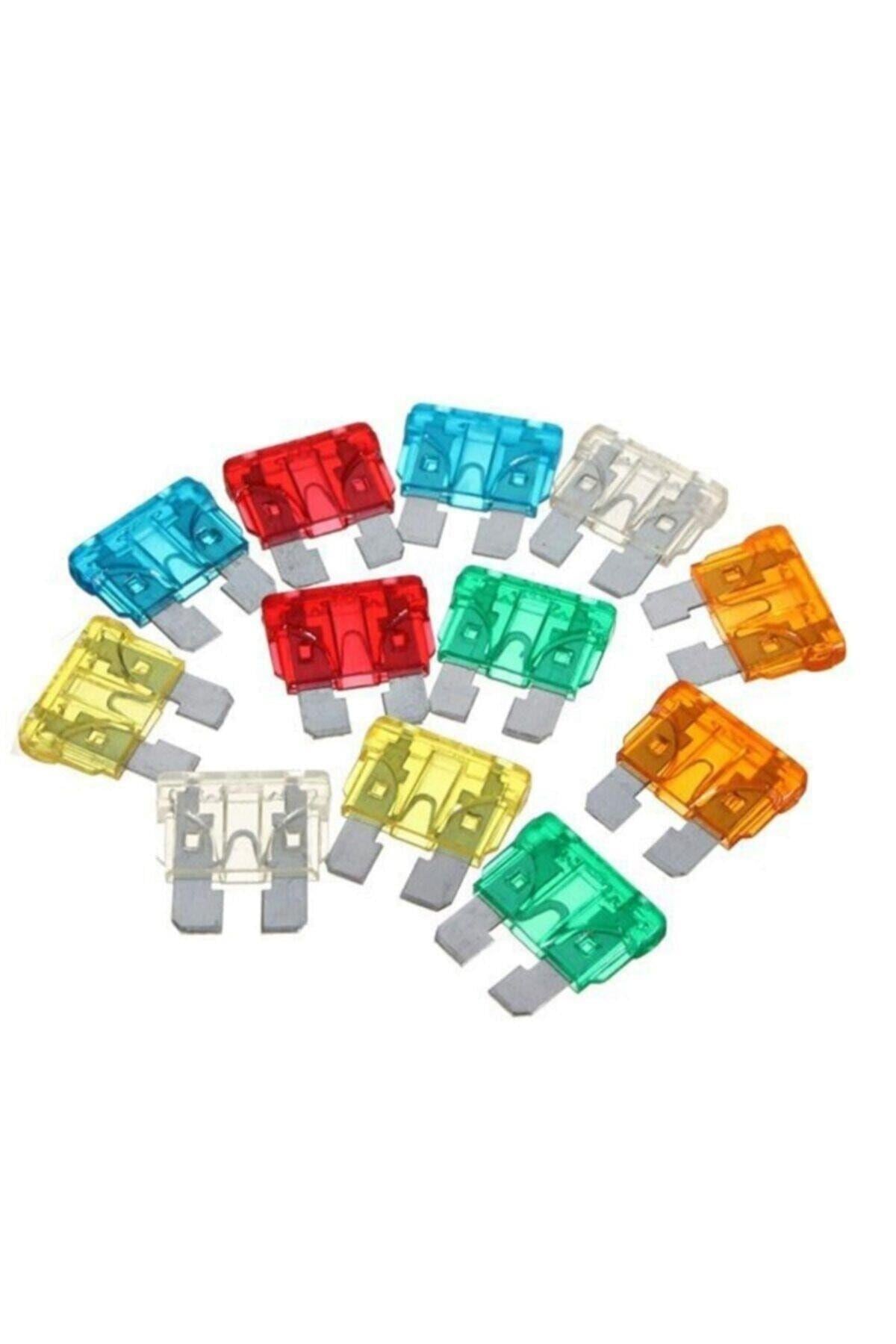 Fuse Sfx 30 Adet Orta Boy Bıçak Sigorta Karışık Set