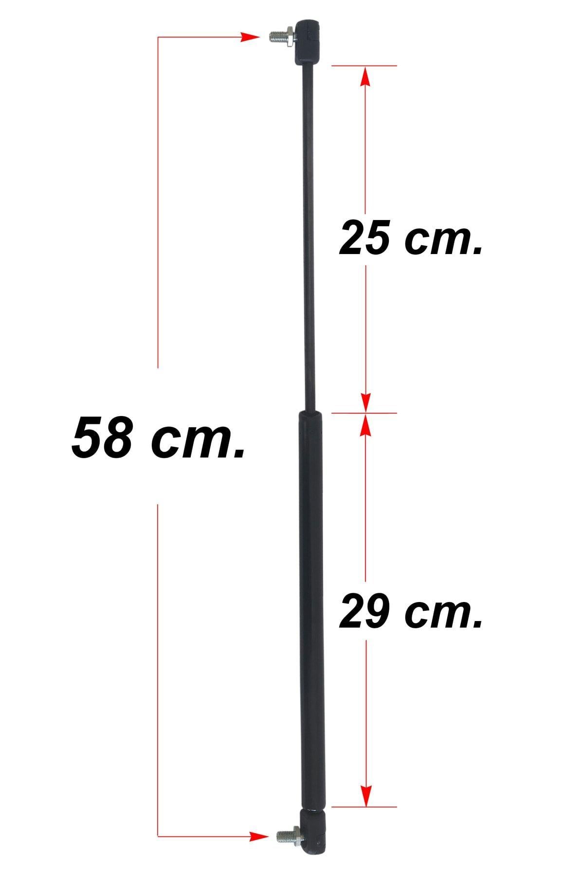 3902140m1 Massey Ferguson 5400s Traktör Cam Amortisörü 58 Cm (150 NEWTON)