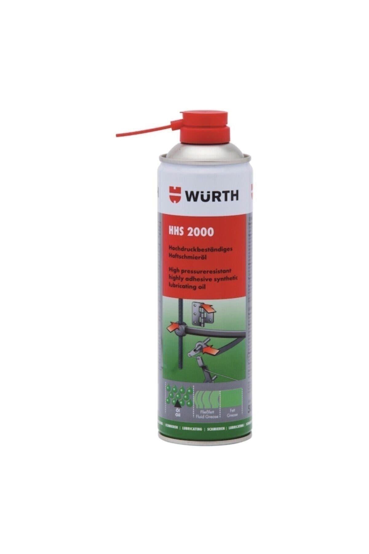 Hhs 2000 Sıvı Gres Tutunma Özellikli Yağlayıcı 500 Ml 12 Adet