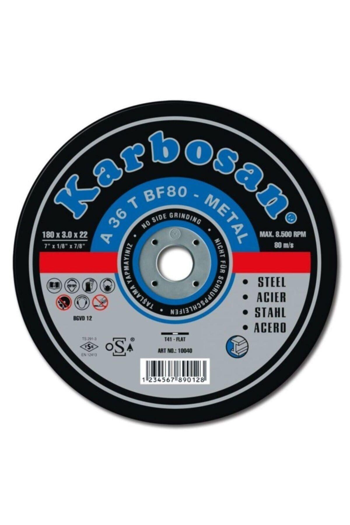 Karbosan Metal Kesici Taş 115x2.5x22 Mm