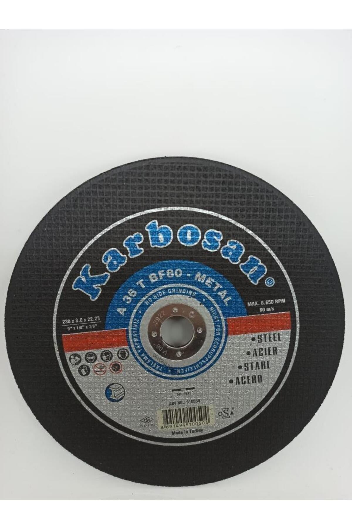 Karbosan Metal Kesici 230 3,0 22,23