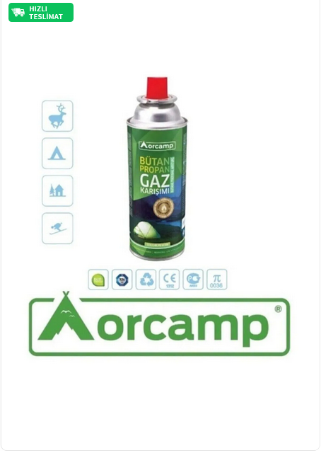 Orcamp Orgaz Pürmüz Kartuş Yedek Kts 227 Gr Tüp