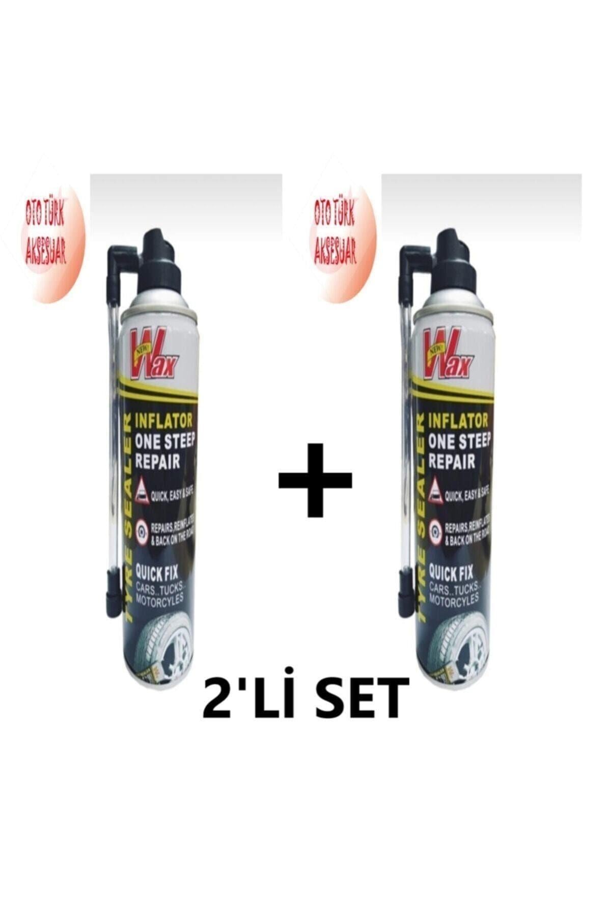 Wax Lastik Tamir Spreyi 400 Mlg 2'li Set 2 Tane Tamir Spreyi