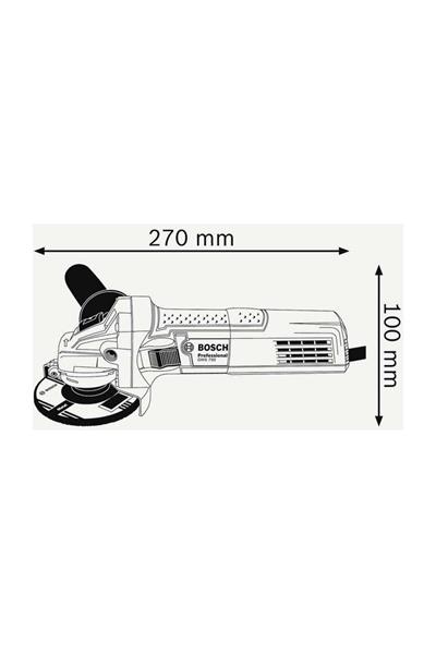 Bosch Gws 7-115  Avuç Taşlama 720W 0601388106