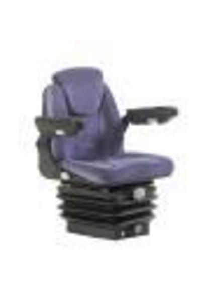 Körüklü Traktör Ve Iş Makinesi Koltuğu Kumaş Universal Model Mavi