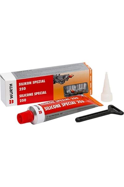 Würth Silikon Sıvı Conta Siyah 250°c Isıya Dayanıklı 70ml